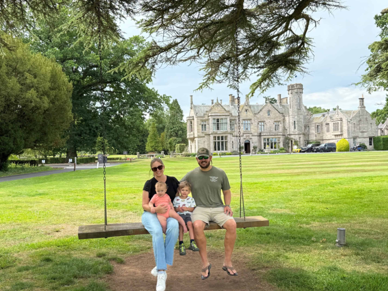 Our family in the scottish borders at schloss roxburghe