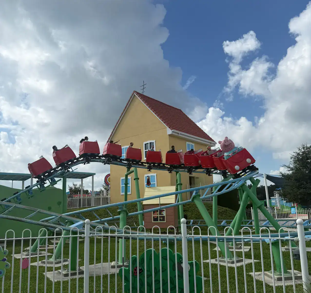 Daddy Pig's Roller Coaster at Peppa Pig World