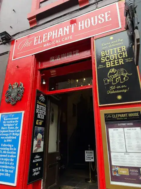 The Elephant House, where JK Rowling wrote much of Harry Potter