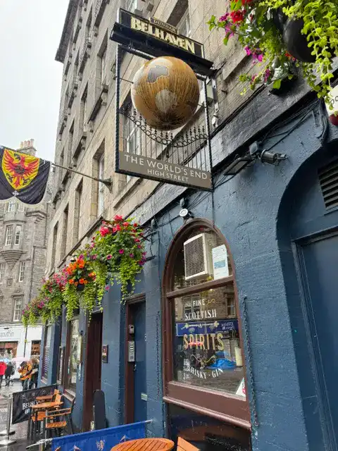 The World's End, which is a bar in the Outlander books
